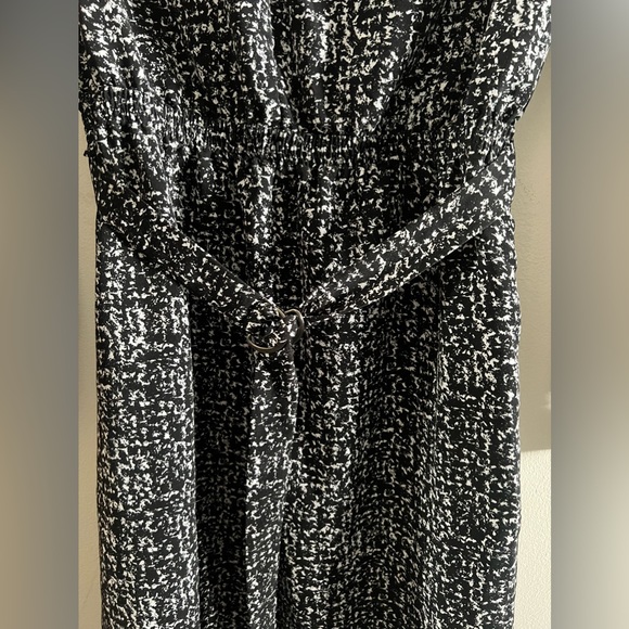 Mossimo Black & White Dress w Belt - Picture 5 of 6